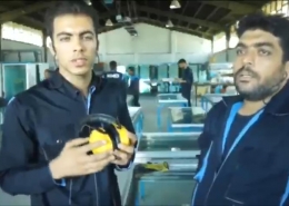 استفاده از محافظ گوش ایرمام در کارخانجات